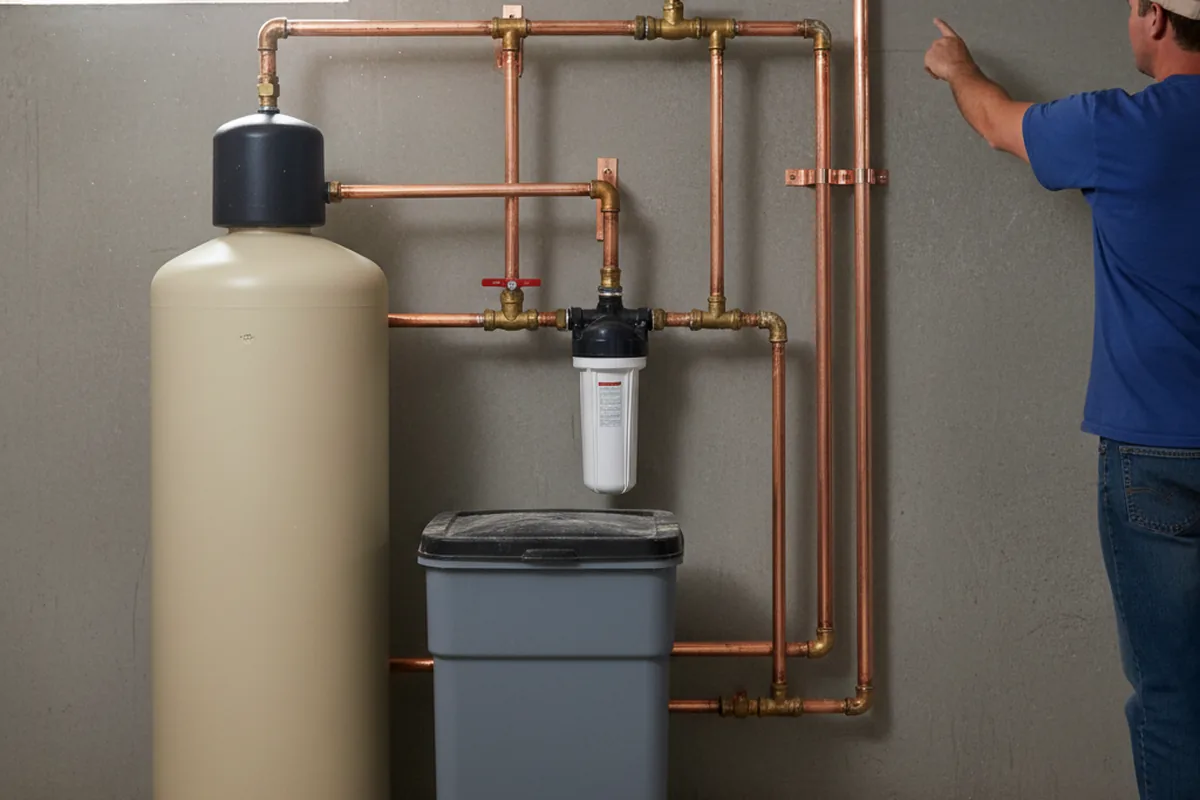 Whole-house water treatment system installed in Atchison
